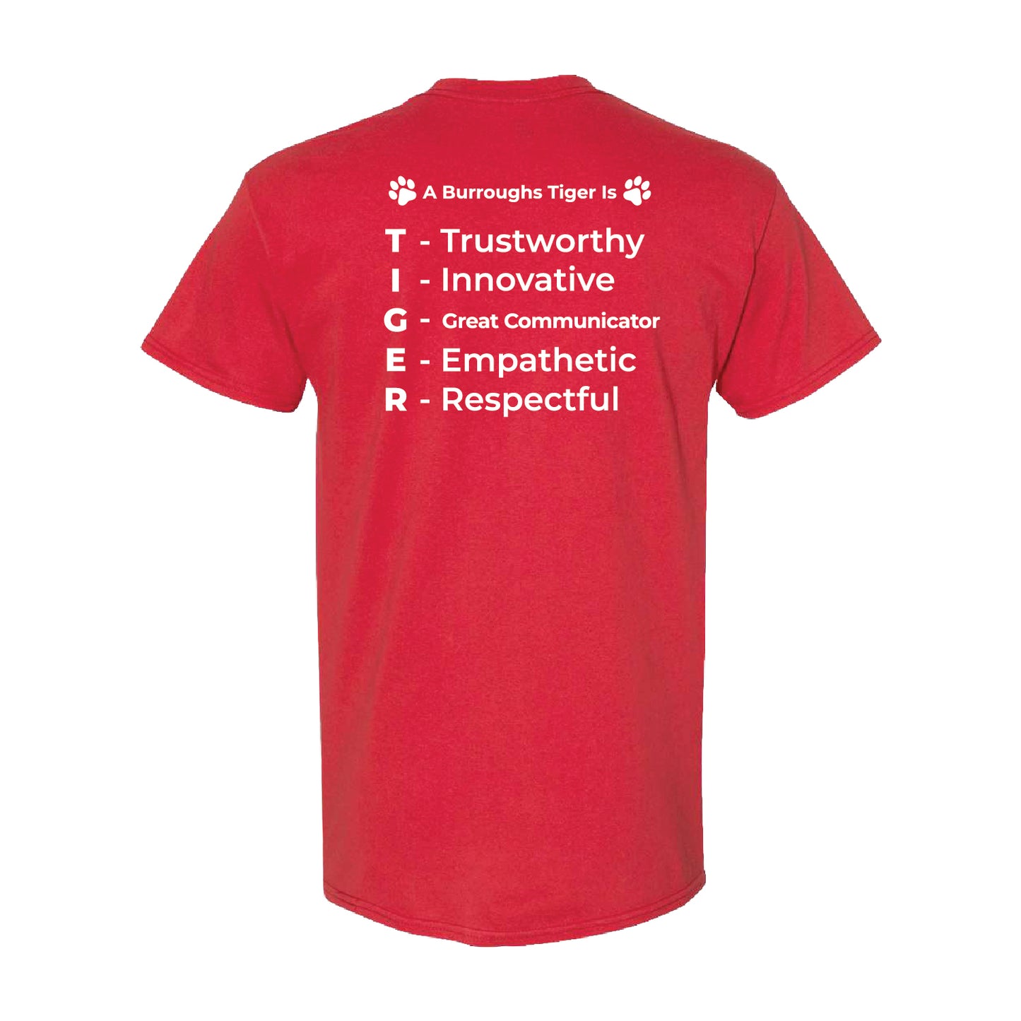 Burroughs Red SS T-Shirt
