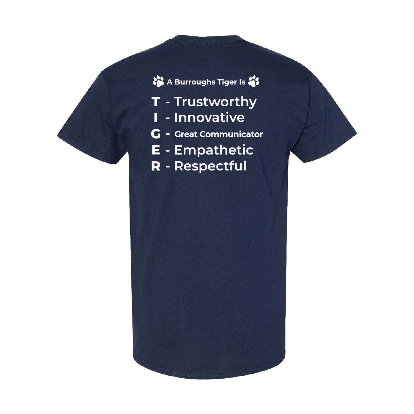Burroughs Blue SS T-Shirt