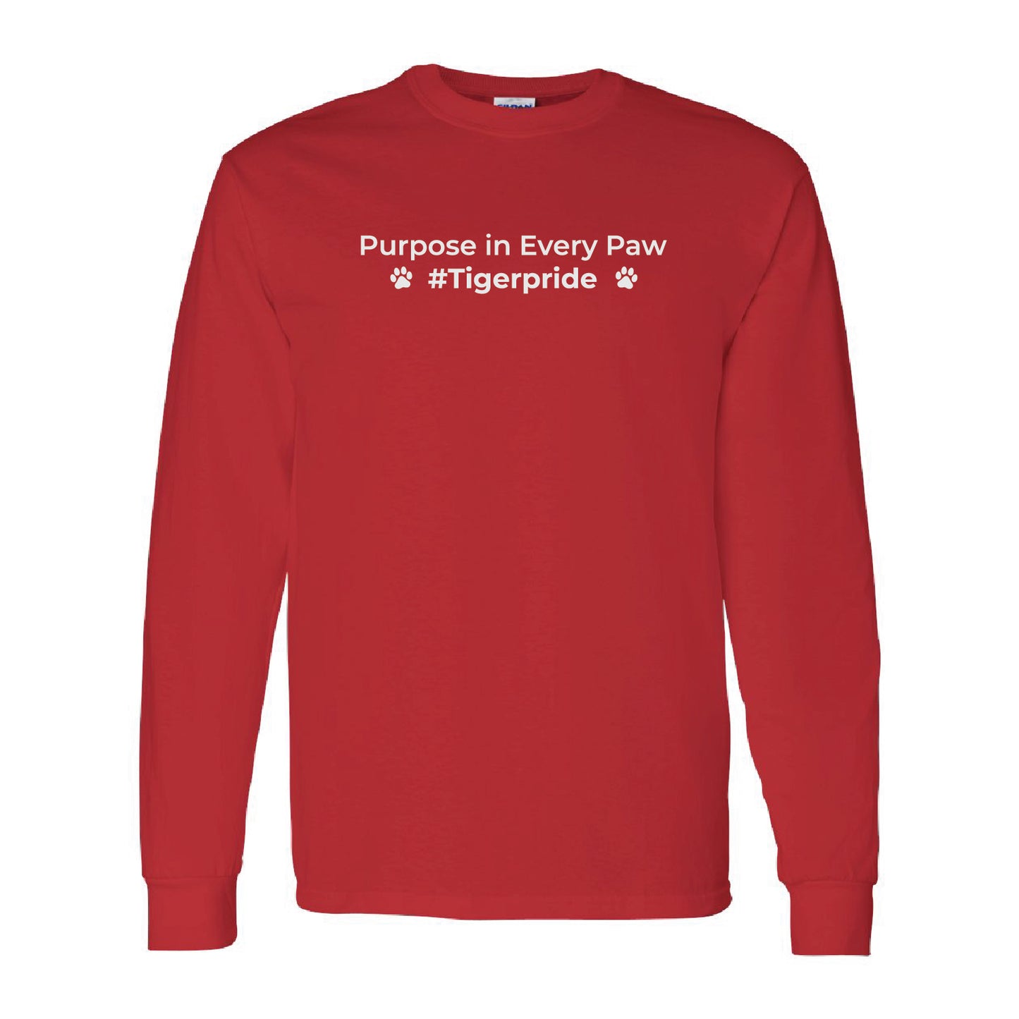 Burroughs Red LS T-Shirt
