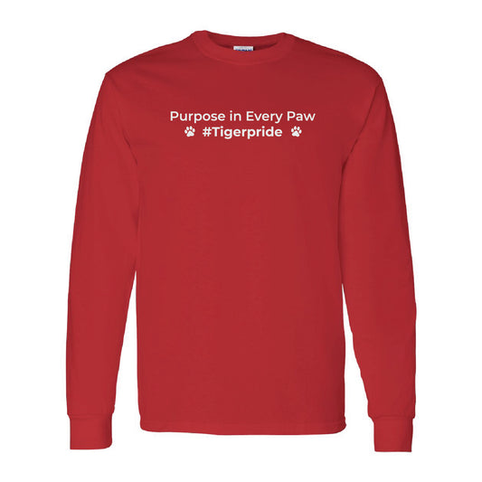 Burroughs Red LS T-Shirt