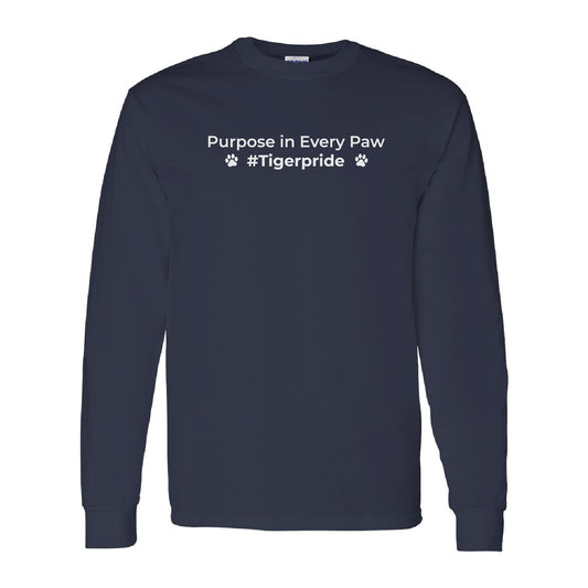 Burroughs Blue LS T-Shirt